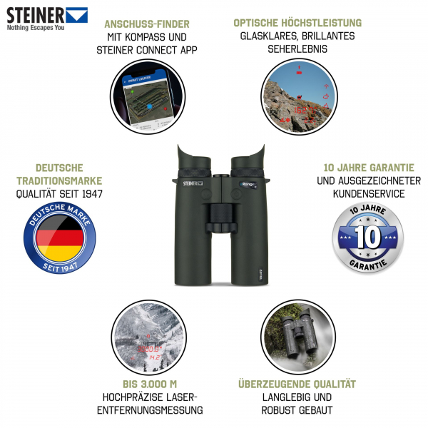 Steiner eRanger LRF 10x42 Entfernungsmesser